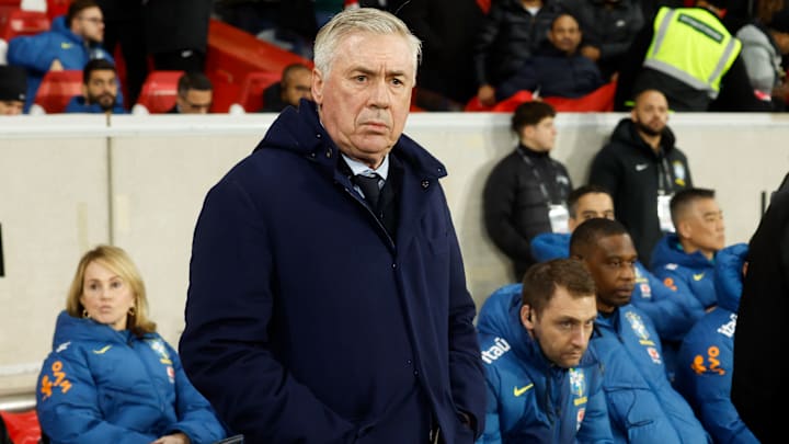 Carlo Ancelotti dirigirá por primera vez en un Mundial con Brasil