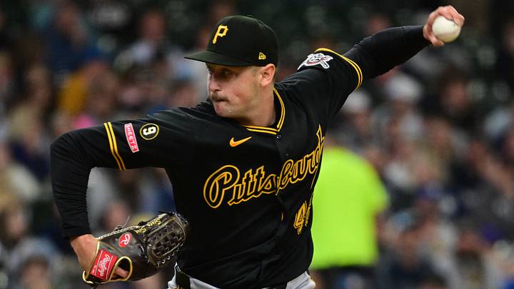 Apr 26, 2026; Milwaukee, Wisconsin, USA; Pittsburgh Pirates pitcher Evan Sisk (48) throws a pitch in the fifth inning against the Milwaukee Brewers at American Family Field. Mandatory Credit: Benny Sieu-Imagn Images Apr 26, 2026; Milwaukee, Wisconsin, USA; Pittsburgh Pirates pitcher Evan Sisk (48) throws a pitch in the fifth inning against the Milwaukee Brewers at American Family Field. Mandatory Credit: Benny Sieu-Imagn Images