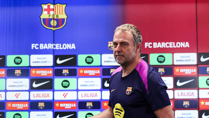 Fc Barcelona Training And Press Conference - Laliga Ea Sports