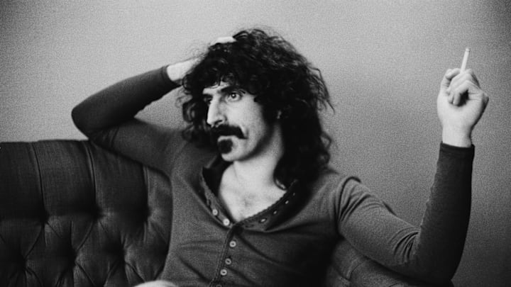 Frank Zappa, a rock musician, composer, and anti-censorship advocate.
