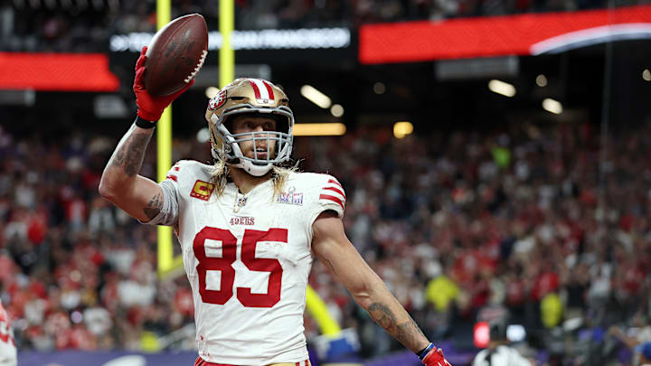 San Francisco 49ers tight end George Kittle (85)