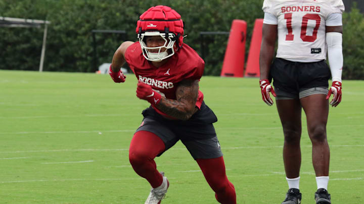 Oklahoma running back Jaydn Ott Oklahoma running back Jaydn Ott