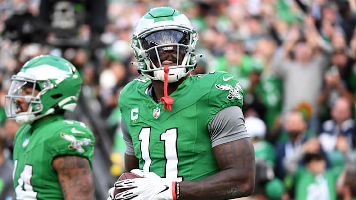Philadelphia Eagles wide receiver A.J. Brown.