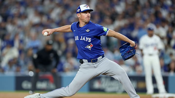 World Series - Toronto Blue Jays v Los Angeles Dodgers - Game Three World Series - Toronto Blue Jays v Los Angeles Dodgers - Game Three