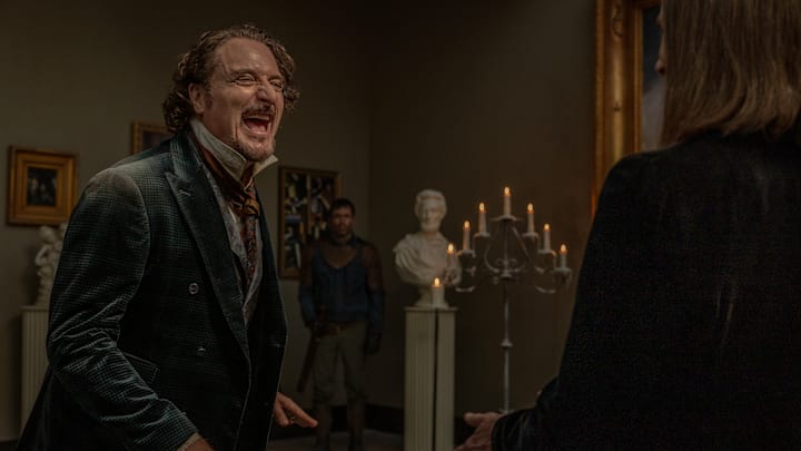Kim Coates as The Bruegel - The Walking Dead: Dead City _ Season 2, Episode 4 - Photo Credit: Robert Clark/AMC