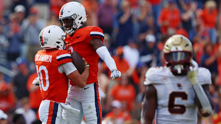 Where do the Cavaliers stand in the ACC after six weeks of college football? 