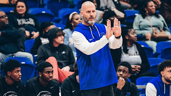 Sylvan Hills head coach Josh Hill 