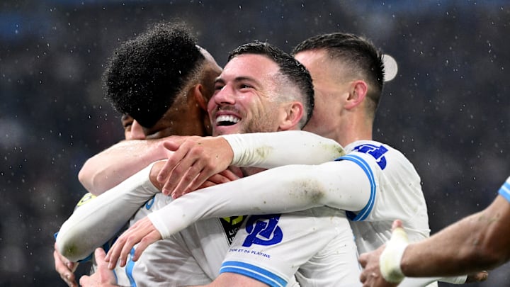 L'OM écrase le MHSC. L'OM écrase le MHSC.