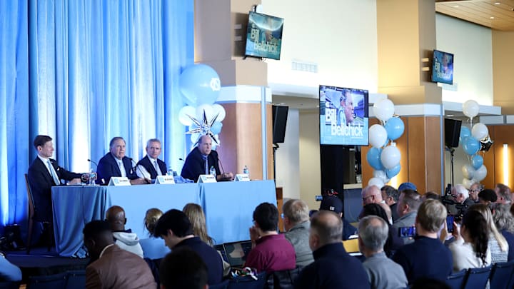 North Carolina Tar Heels Present New Football Coach Bill Belichick