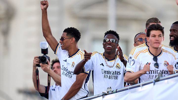 Real Madrid UEFA Champions League Trophy Parade