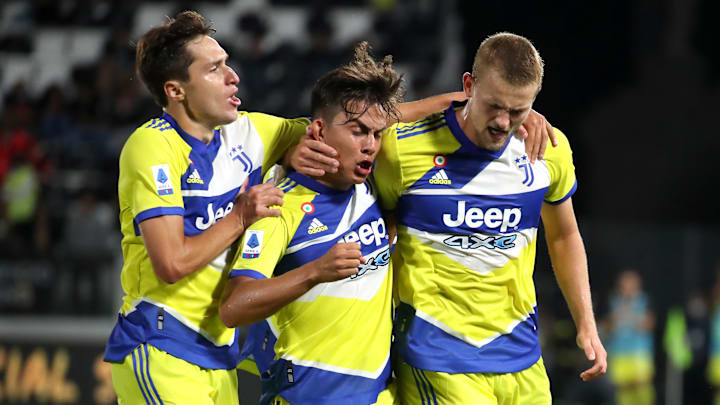 Federico Chiesa, Paulo Dybala e Matthijs de Ligt
