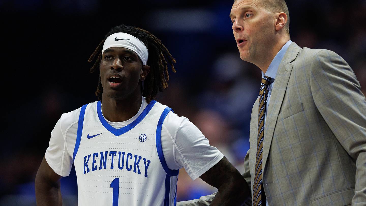 Denzel Aberdeen knows Kentucky's effort hasn't translated into games