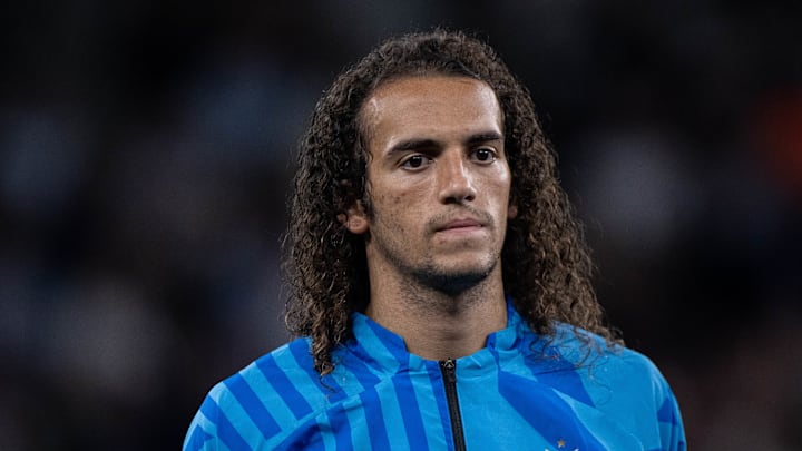 Mattéo Guendouzi était en conférence de presse avec son coach Igor Tudor, à la veille de Marseille-Eintracht Francfort, en C1. Mattéo Guendouzi était en conférence de presse avec son coach Igor Tudor, à la veille de Marseille-Eintracht Francfort, en C1.