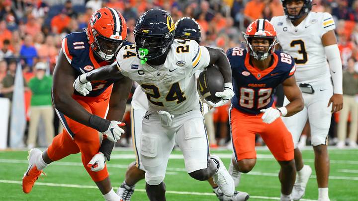 Cal running back Adam Mohammed Cal running back Adam Mohammed