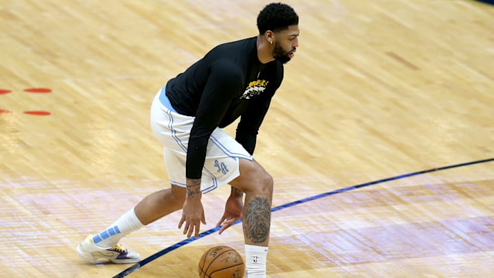 Anthony Davis se mantuvo entrenando durante toda la semana
