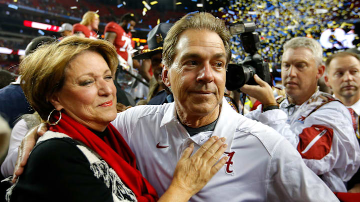 Nick Saban, Terry Saban, Alabama Crimson Tide