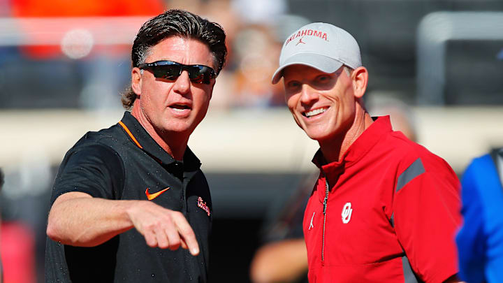 Mike Gundy, Oklahoma State Cowboys, Brent Venables, Oklahoma Sooners