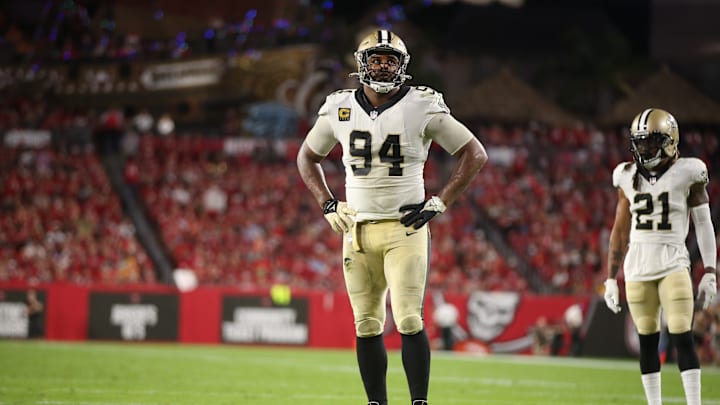 New Orleans Saints DE Cam Jordan is still trying to pretend like the Tampa Bay Buccaneers owning the NFC South doesn’t bother him.
