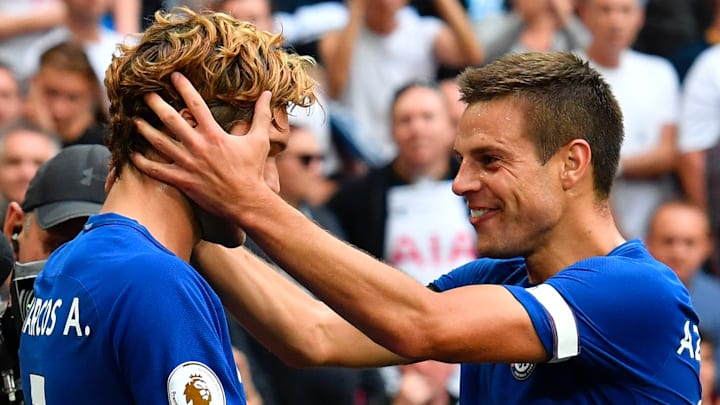 Azpilicueta y Marcos Alonso