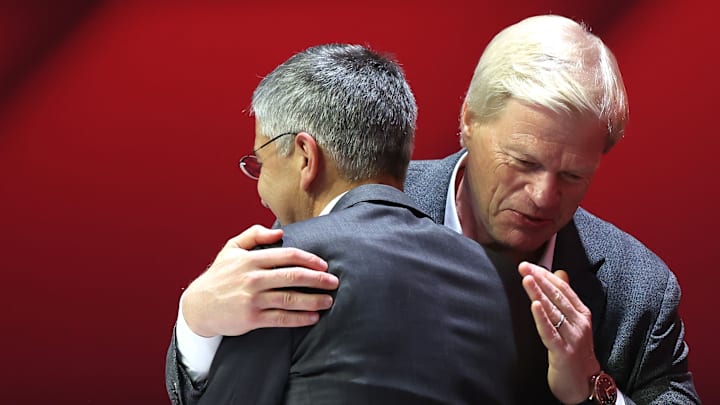 Herbert Hainer und Oliver Kahn Herbert Hainer und Oliver Kahn