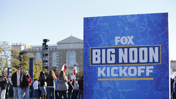 FOX hosted its Big Noon Kickoff football pregame show at Texas Tech University, Saturday, Nov. 9, 2024 at Jones AT&T Stadium.