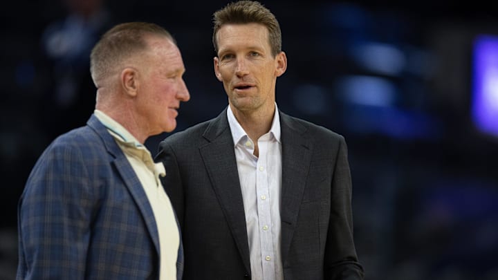 Chris Mullin and Mike Dunleavy Jr.