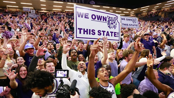 Kansas State after defeating Kansas