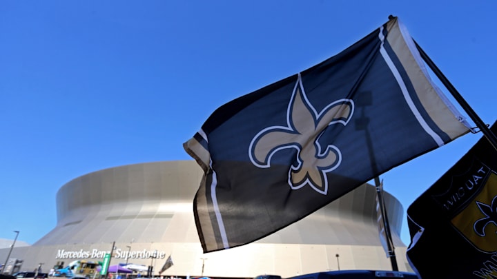 Sep 16, 2018; New Orleans, LA, USA; General view of the Mercedes-Benz Superdome before the game between the New Orleans Saints and the Cleveland Browns. Mandatory Credit: Chuck Cook-Imagn Images