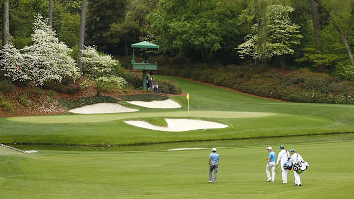 The legendary par-3 12th hole is one of the five hardest at Augusta National Golf Club. 