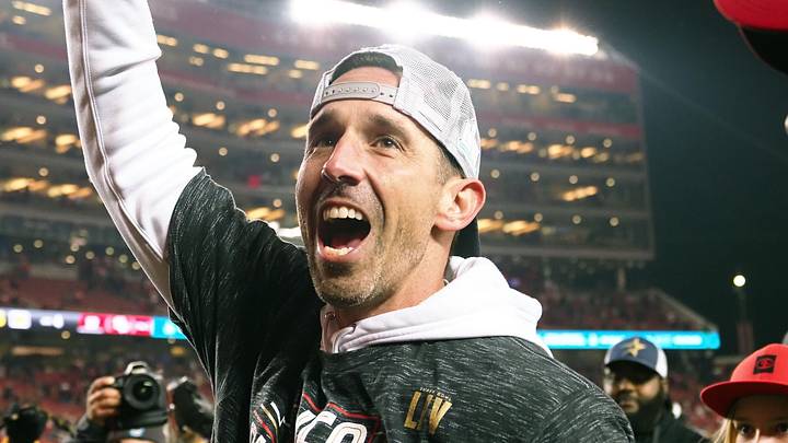 San Francisco 49ers head coach Kyle Shanahan San Francisco 49ers head coach Kyle Shanahan