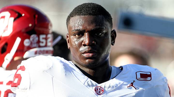 Oklahoma offensive lineman Michael Fasusi Oklahoma offensive lineman Michael Fasusi