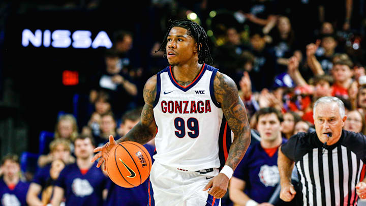 Gonzaga Bulldogs guard Khalif Battle earned Player of the Game honors at the Portsmouth Invitational Tournament. Gonzaga Bulldogs guard Khalif Battle earned Player of the Game honors at the Portsmouth Invitational Tournament.