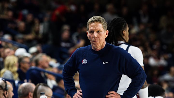 Gonzaga Bulldogs head coach Mark Few.