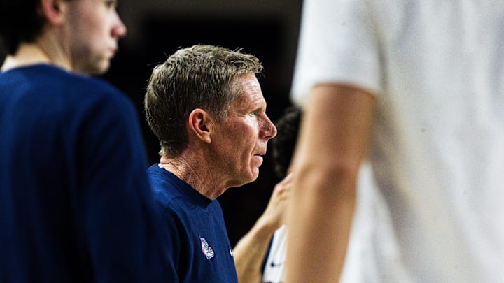 Gonzaga Bulldogs head coach Mark Few.