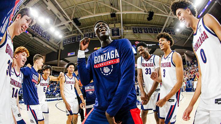 Gonzaga Bulldogs center Massamba Diop.