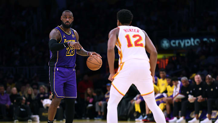 Atlanta Hawks v Los Angeles Lakers