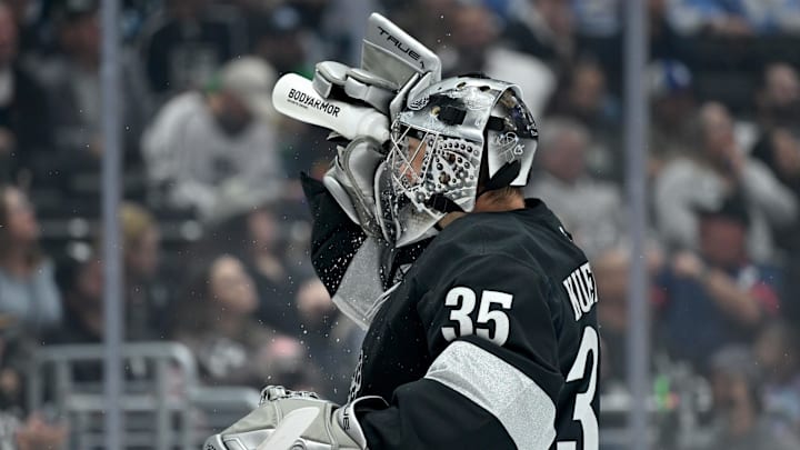 Darcy Kuemper, Los Angeles Kings Darcy Kuemper, Los Angeles Kings