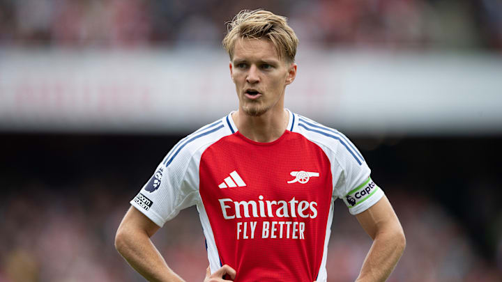 With the North London derby against Tottenham approaching, Arsenal’s preparations are in disarray after captain Martin Odegaard injured his ankle in Norway’s Nations League match against Austria.
