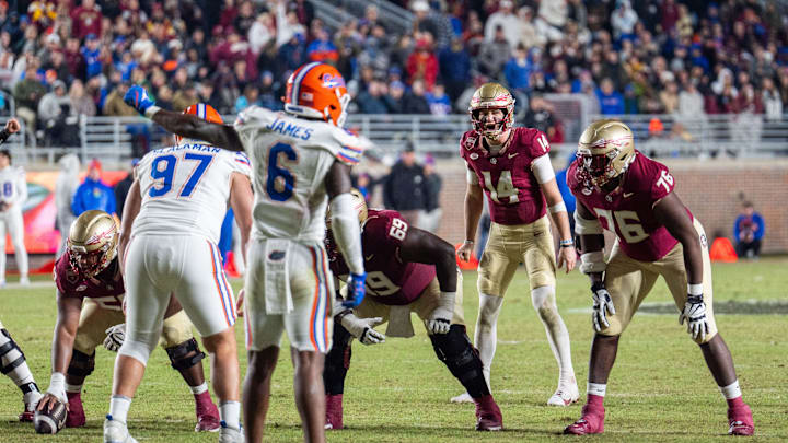 The Florida State Seminoles hosted the Florida Gators at Doak Campbell Stadium on Saturday, Nov. 30, 2024.
