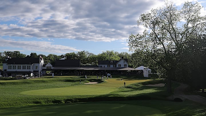 A general view of the Wissahickon Course at Philadelphia Cricket Club