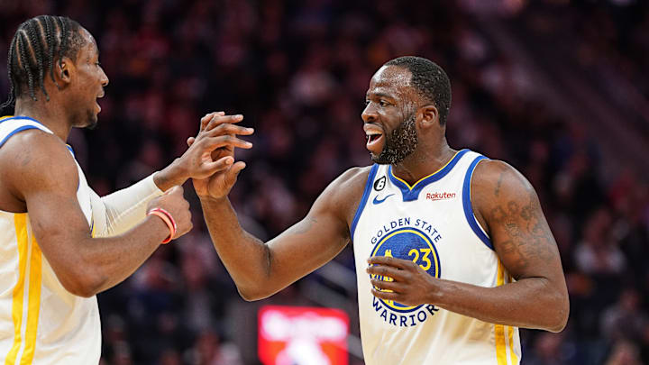 Draymond Green and Jonathan Kuminga, Golden State Warriors