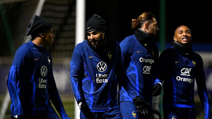 French Soccer Team : Training Session French Soccer Team : Training Session