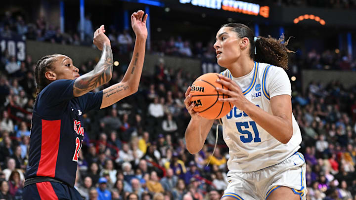 UCLA Bruins center Lauren Betts 