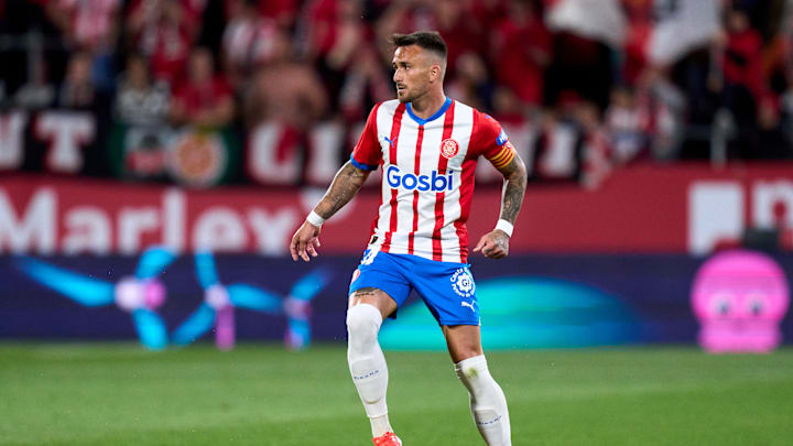 Aleix Garcia in action for Girona