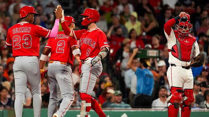 Angels rough up Jake Bennett and hand Red Sox their second loss in a row Angels rough up Jake Bennett and hand Red Sox their second loss in a row