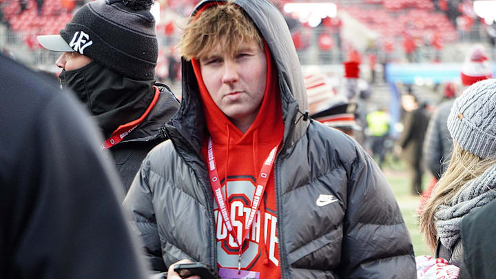 Matt Ponatoski was at Ohio Stadium to watch the Ohio State Buckeyes take on the Michigan Wolverines in an NCAA football game on Saturday Nov. 30, 2024.