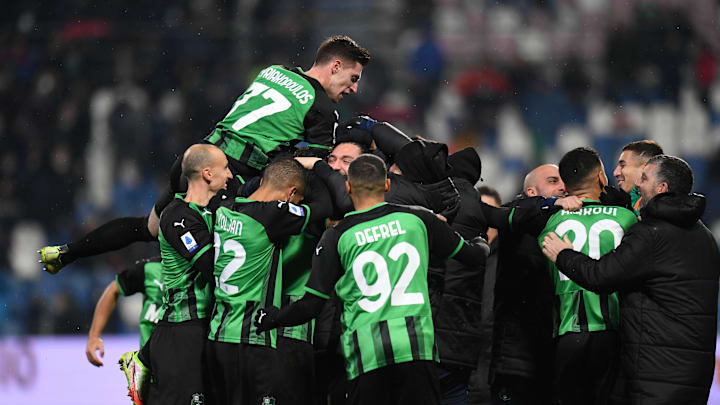 Esultanza Sassuolo Esultanza Sassuolo