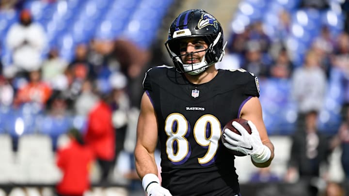 Baltimore Ravens tight end Mark Andrews is a solid prop target in Week 9.