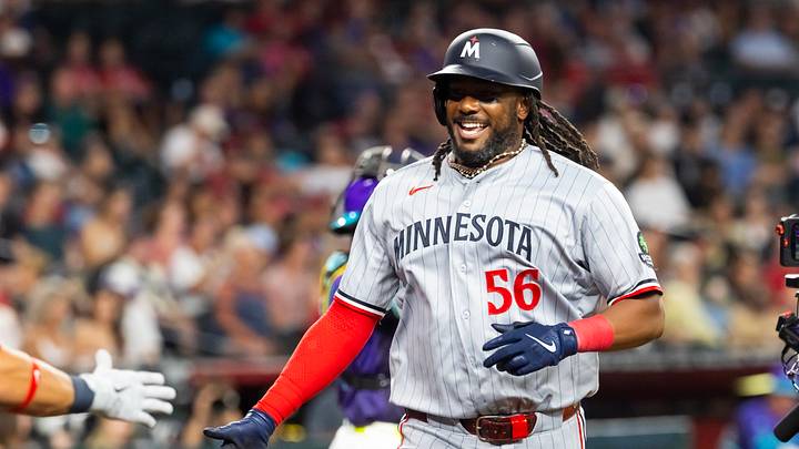 Minnesota Twins designated hitter Josh Bell. Minnesota Twins designated hitter Josh Bell.