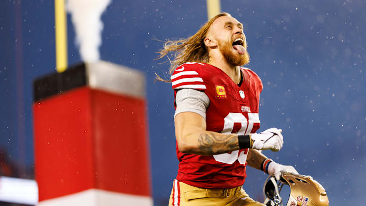 San Francisco 49ers tight end George Kittle (85)